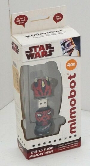 Star Wars DARTH MAUL Mimobot Memoria USB Portatile 4 GB Mimoco
