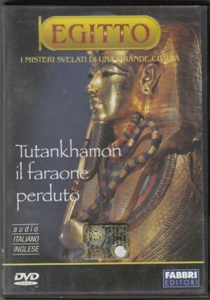 TUTANKHAMON IL FARAONE PERDUTO. DVD Film ITALIANO PAL Abbinamento editoriale