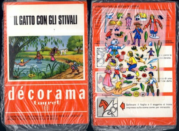 Trasferelli-IL-GATTO-CON-GLI-STIVALI-DECORAMA-TOURET-1978-sigillati-120903946997