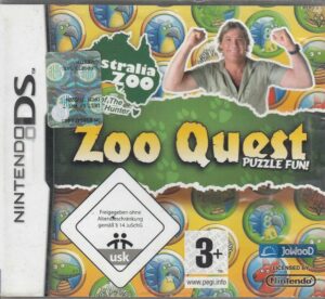 ZOO QUEST. Puzzle fun. Triangolo Blu Nintendo DS ENG Inglese