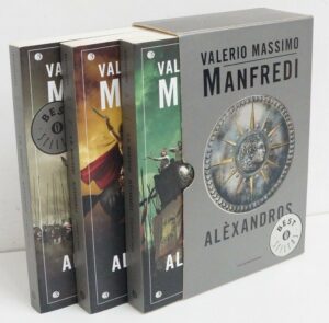 Alexandros di Valerio Massimo Manfredi - Trilogia Completa con Cofanetto ed. Mondadori