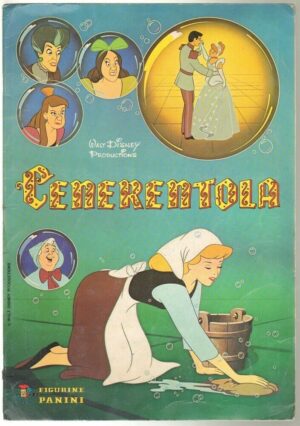 Album Figurine Disney CENERENTOLA 1982 Incompleto Panini