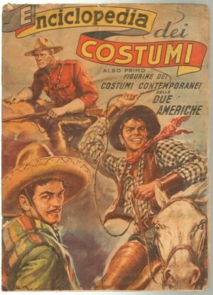 Album Figurine ENCICLOPEDIA DEI COSTUMI delle Due Americhe Universo