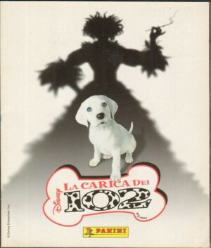 Album Figurine LA CARICA DEI 102. Disney. Incompleto. Presenti 88 figurine su 22