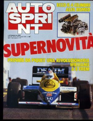 Autosprint 1985 n.47 Novembre