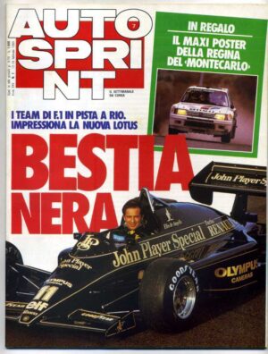 Autosprint 1985 n.7 Febbraio - Lotus la bestia nera 97T, Porsche gr. C
