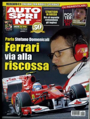 Autosprint 2011 n.1-2 Gennaio - Poster story incluso