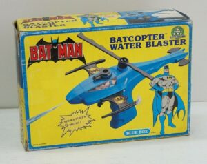 BATMAN BATCOPTER WATER BLASTER Pistola ad Acqua Blue Box Giochi Preziosi