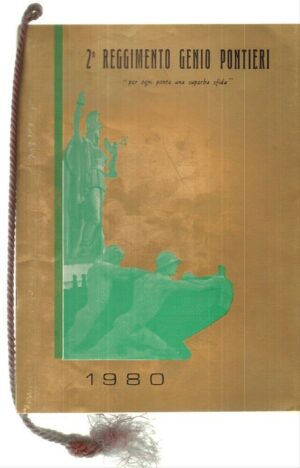 CALENDARIO 2° REGGIMENTO GENIO PONTIERI  Anno 1980