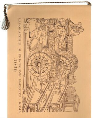 CALENDARIO LABORATORIO DI PRECIDIONE ESERCITO ROMA Anno1966