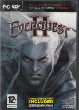 EVERQUEST II 2. Videogioco 3 Dischi inclusi con espansione PC Inglese ENG COMPLE