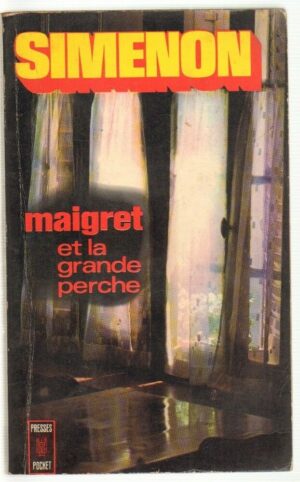 Georges Simenon MAIGRET ET LA GRANDE PERCHE ed. Presses Pocket 1972 (Libro in Fr