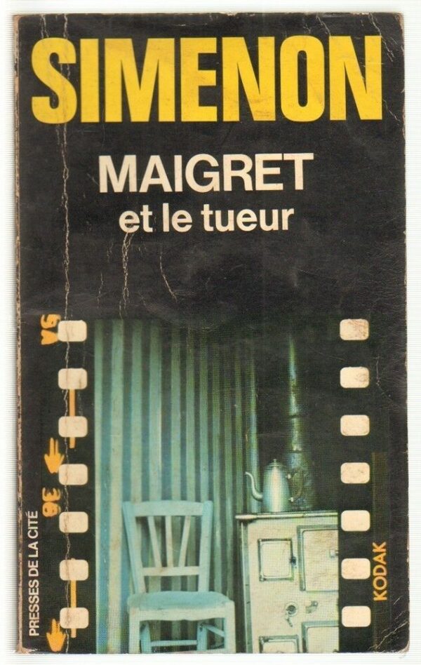 Georges-Simenon-MAIGRET-ET-LE-TUEUR-ed-Presses-De-La-Cite-1975-Libro-in-Franc-113608383118