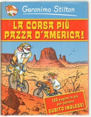 Geronimo Stilton LA CORSA PIU' PAZZA DEL MONDO ed. Piemme