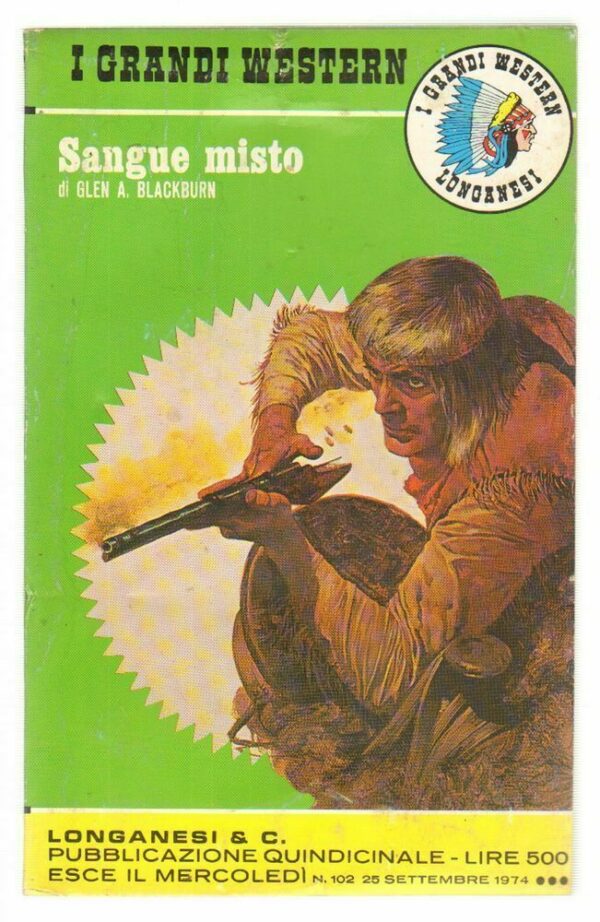 I-Grandi-Western-n-102-Sangue-Misto-di-Glen-A-Blackburn-ed-Longanesi-122844116648