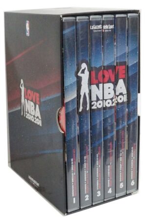 I LOVE NBA 2010-2011 n. 12 DVD in Cofanetto - Abbinamento Editoriale