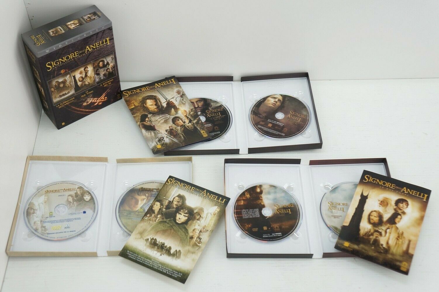 Il Signore Degli Anelli - La Trilogia Cinematografica (3 Blu-Ray+3 Dvd)