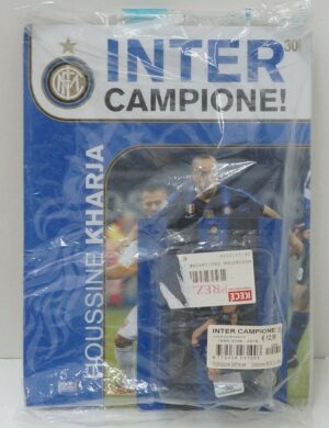 INTER CAMPIONE. Houssine Kharja n. 30. Action figure miniatura. Anno 2009-2010