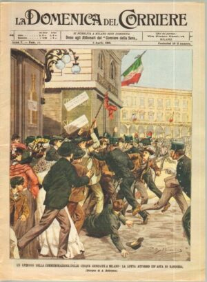 LA DOMENICA DEL CORRIERE anno 1903 n. 14 del 5 Aprile Ristampa anastatica