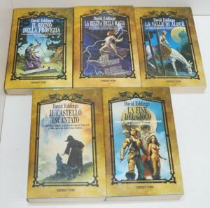 LA SAGA DEI BELGARIAD Saga Completa 5 vol. di David Eddings ed. Nord