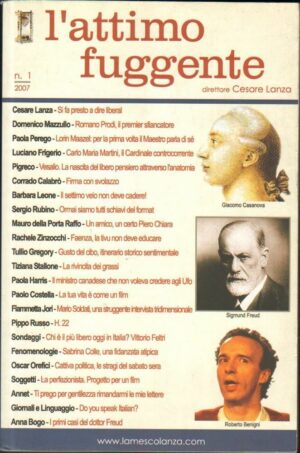 L'ATTIMO FUGGENTE n. 1 Maggio 2007 di Cesare Lanza ed. La Mescolanza