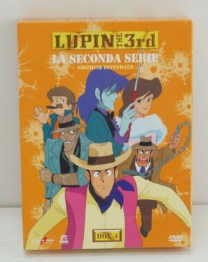 LUPIN III THE 3rd Stagione 2 Box 4 Edizione Integrale in Cofanetto DVD. Yamato