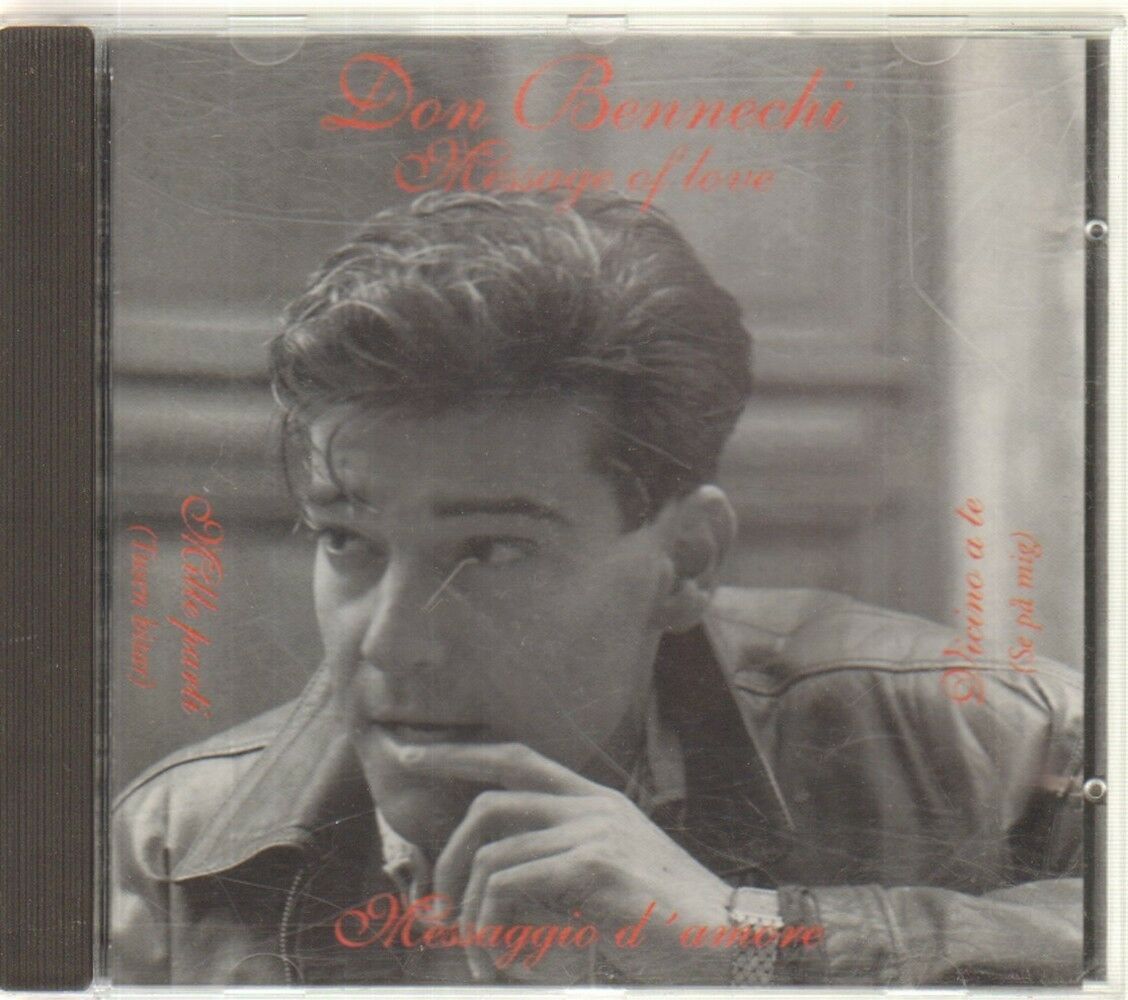 MESSAGE OF LOVE di Don Bennechi CD Audio Musicale