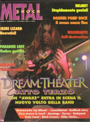 METAL SHOCK anno 1994 n. 177 - Ottobre Dream Theater atto terzo