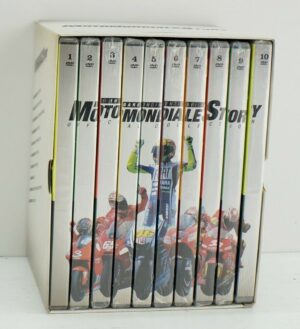 Motomondiale Story - Raccolta Completa con n. 10 DVD in Italiano con Cofanetto. Versione da edicola