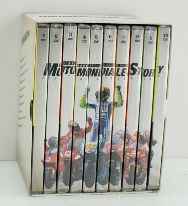 MOTOMONDIALE-STORY-Raccolta-Completa-n-10-DVD-con-Cofanetto-Editoriale-113789604518