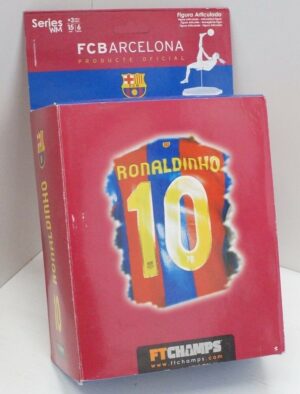 RONALDINHO 10 Action Figures FC BARCELONA Stars Football 15 cm NEW
