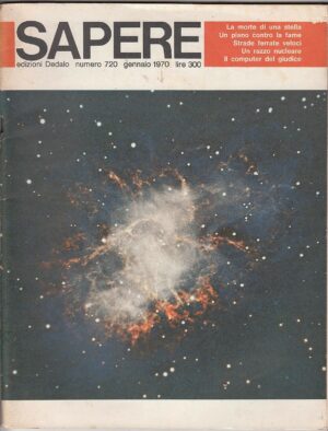 Rivista SAPERE Anno 1970 n. Gennaio ed. Dedalo