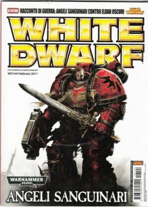 Rivista WHITE DWARF WD 144 Febbraio 2011. Warhammer 40.000 ed. Games Workshop