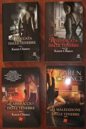 Saga Cassandra Palmer di Karen Chance - 4 Libri (Toccata dalle Tenebre, Rivendicata dalle tenebre, L’abbraccio delle tenebre, La maledizione delle tenebre)