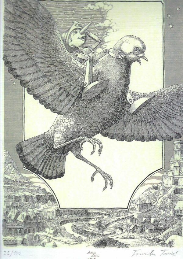 SERIGRAFIA-Numerata-e-firmata-su-Pinocchio-Galleria-Libreria-dellArco-110957155548