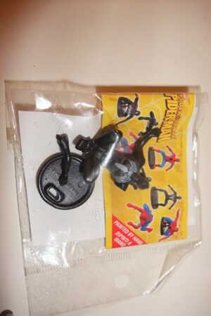 SPIDER-MAN NERO Sorpresina Zaini cm 3 (cod. W10)