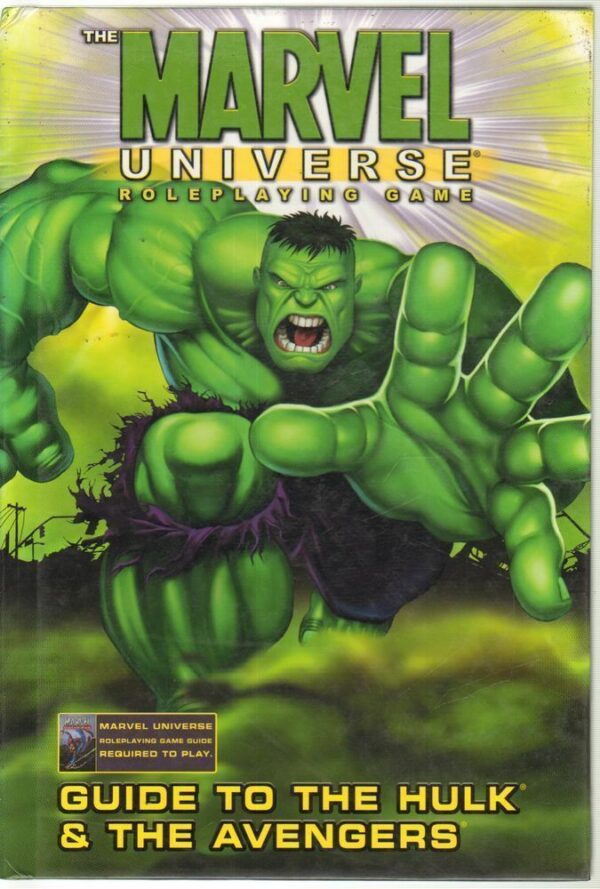 THE-MARVEL-UNIVERSE-ROLEPLAYING-GAME-Guide-to-the-Hulk-e-The-Avengers-ed-Marvel-112775591398