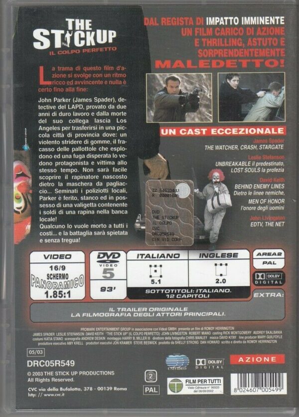 THE-STICK-UP-Il-Colpo-Perfetto-DVD-ITA-CVC-114091750598-2