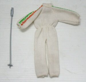 TUTA SCI BIANCA Vintage anni '70 Probabilmente di BIG JIM