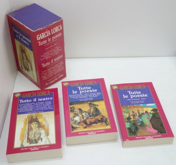 TUTTE-LE-POESIE-TUTTO-IL-TEATRO-di-Garcia-Lorca-Cofanetto-ed-Newton-123936044928-2