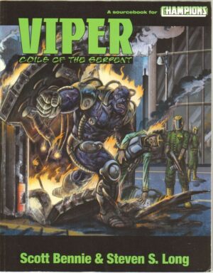 VIPER COILS OF THE SERPENT - A sourcebook for Champions ed. Hero System
