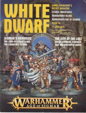 WHITE DWARF Weekly Magazine Issue 76 - 11 July 2015 Rivista ed. Games Workshop