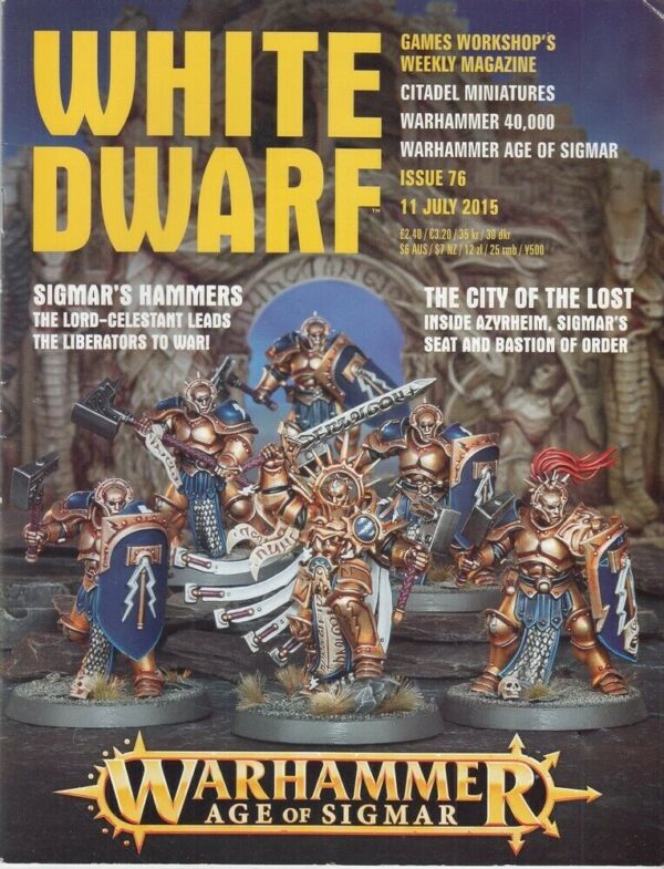 WHITE-DWARF-Weekly-Magazine-Issue-76-11-July-2015-Rivista-ed-Games-Workshop-124096493328