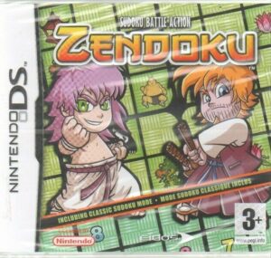 ZENDOKU Videogioco Nintendo DS Triangolo Rosa Nuovo New Sealed. Eidos