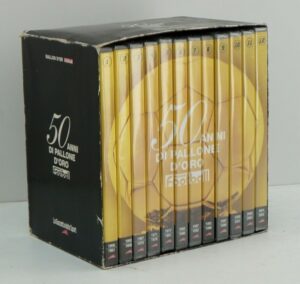 50 Anni di Pallone d’Oro - Serie Completa (12 DVD) con Cofanetto - Versione da edicola - DVD in Italiano