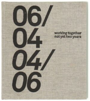ALIS. WORKING TOHETHER NOT YET TWO YEARS 06-04, 04-06 di AA. VV.