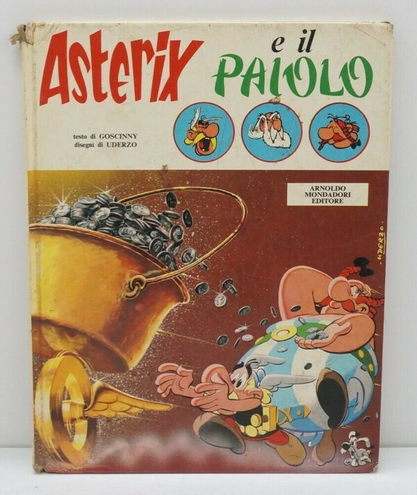 ASTERIX-E-IL-PAIOLO-Testo-di-Goscinny-Disegni-di-Uderzo-ed-Mondadori-1972-113920448329