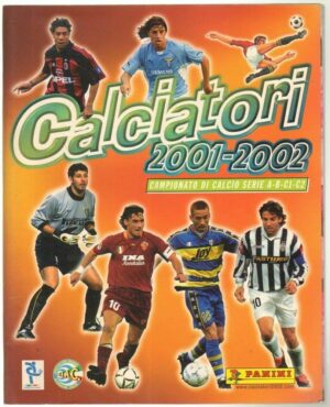 Album CALCIATORI 2001-2002 Panini Incompleto Panini