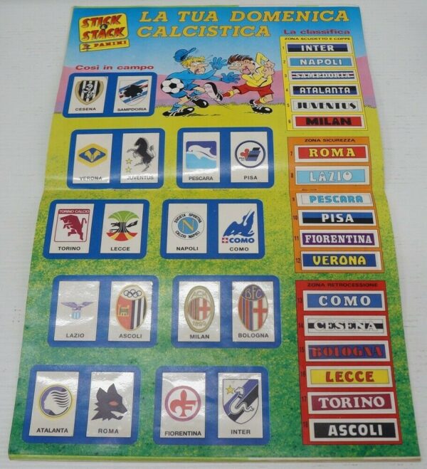 Album-Figurine-CALCIATORI-1988-1989-Panini-Incompleto-con-STICK-STACK-Completo-123908711479-2