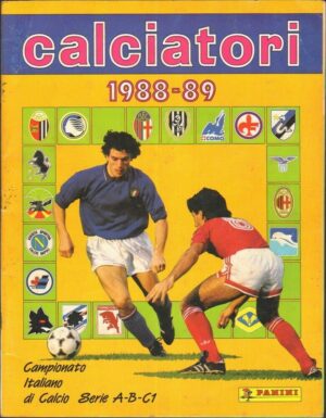Album Figurine CALCIATORI 1988-1989. Panini. Incompleto con STICK STACK Completo